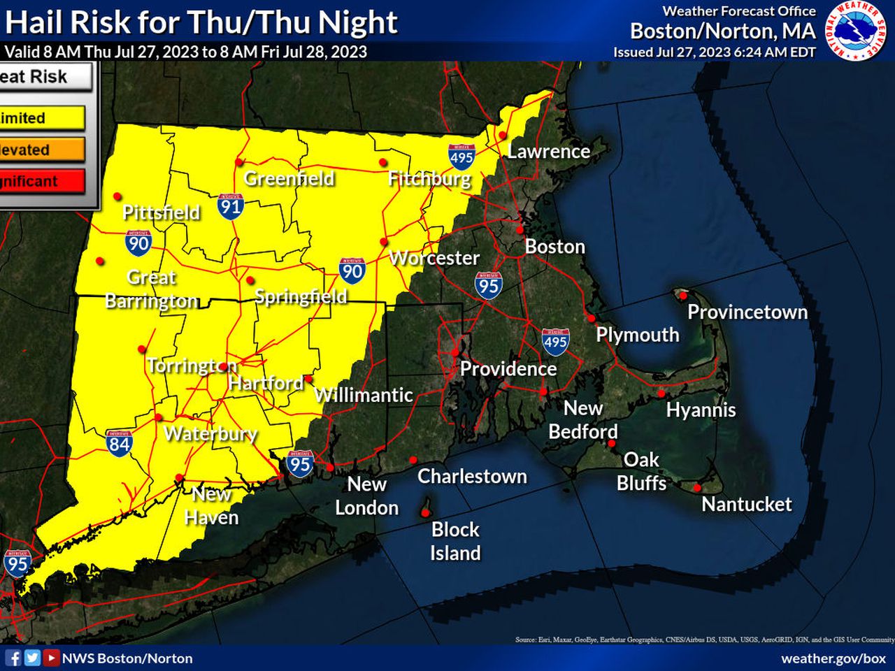 Hail risk, 7/27/23