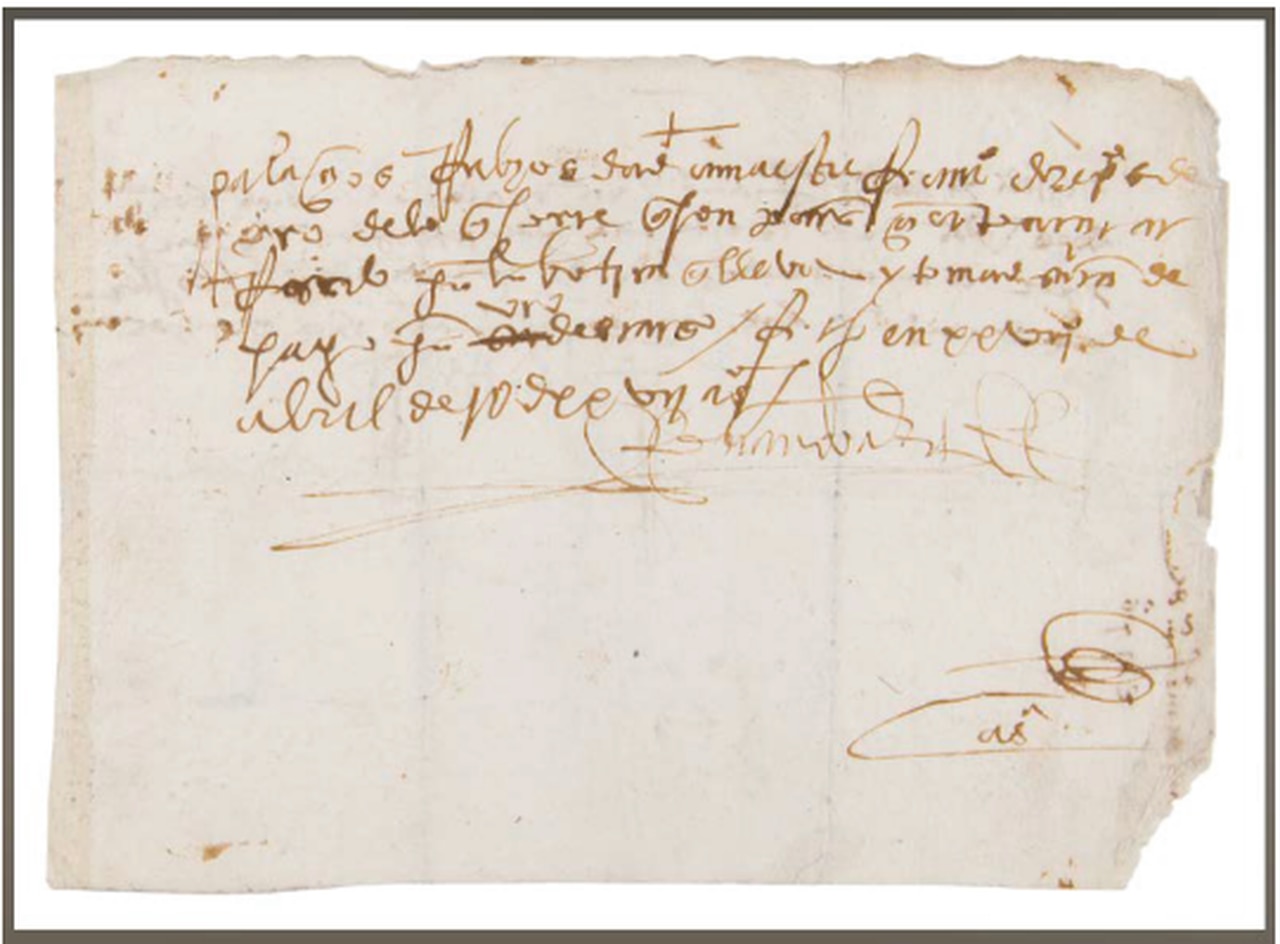 Hernan Cortes document