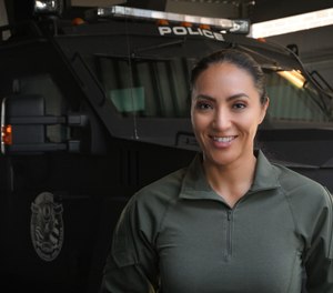 Westminster Police Department Det. Marcela Lopez, Westminster’s first woman to join the West County SWAT team.