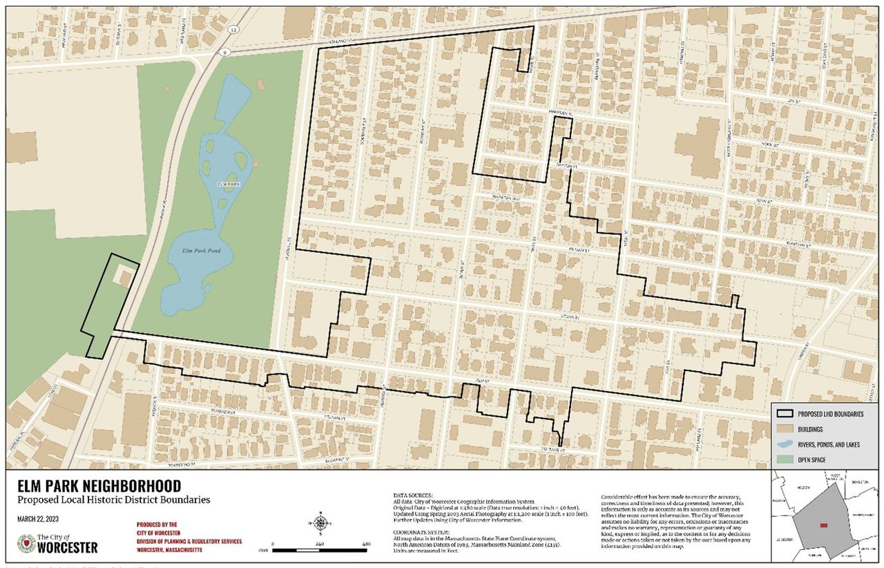 The Elm Park Neighborhood Local Historic District (LHD)