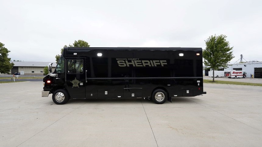 Brown County Sheriff in Green Bay, Wisconsin recently took delivery of this LDV vehicle.