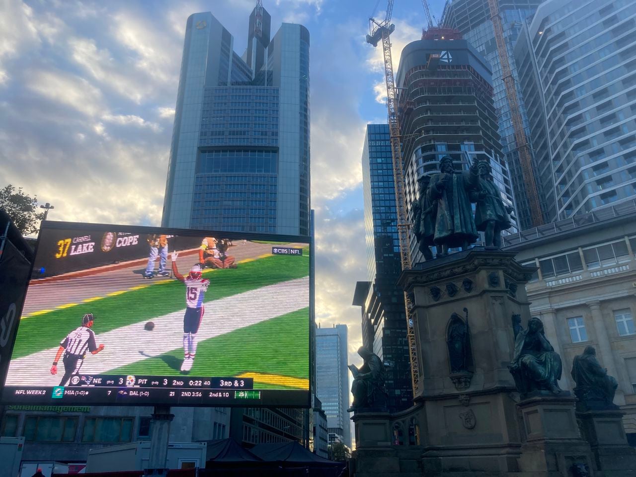 Patriots in Frankfurt