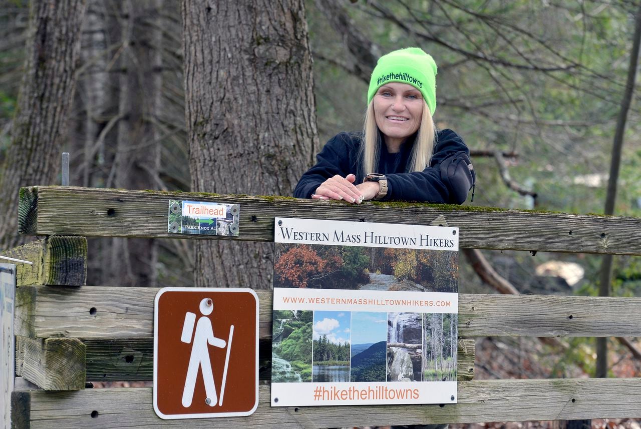 Hilltown Hikers founder and president Liz Massa