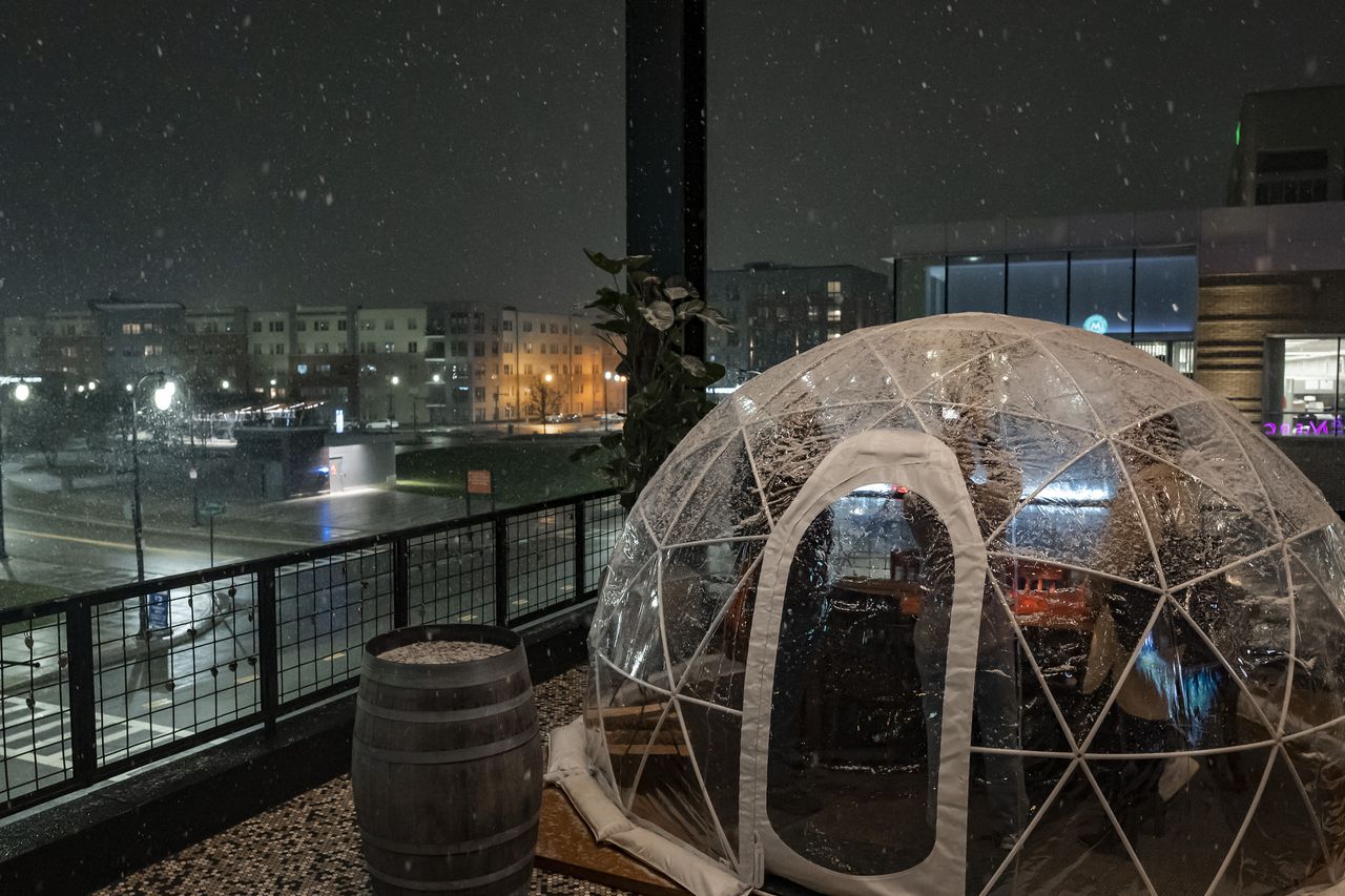 Igloos at The Mercantile