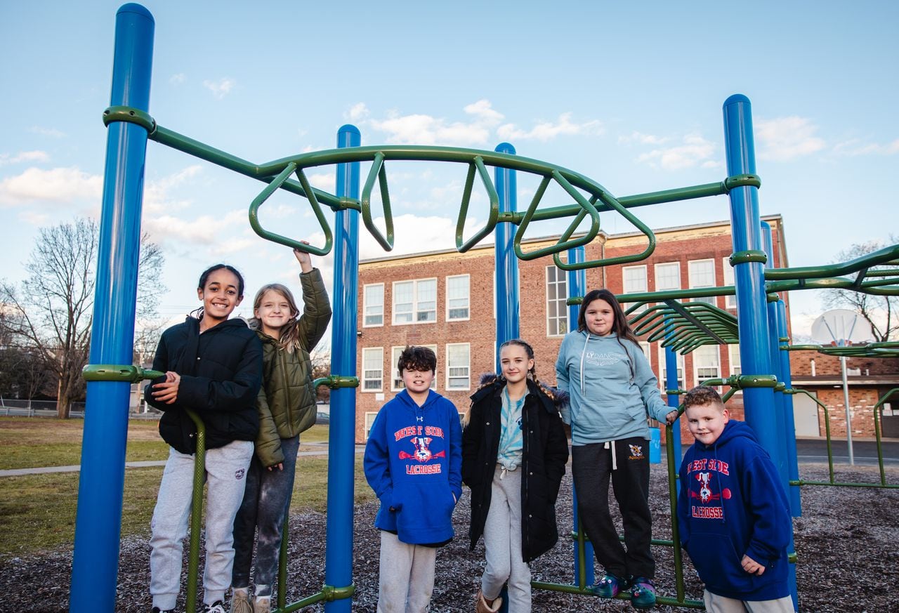 Mittineague Elementary School students