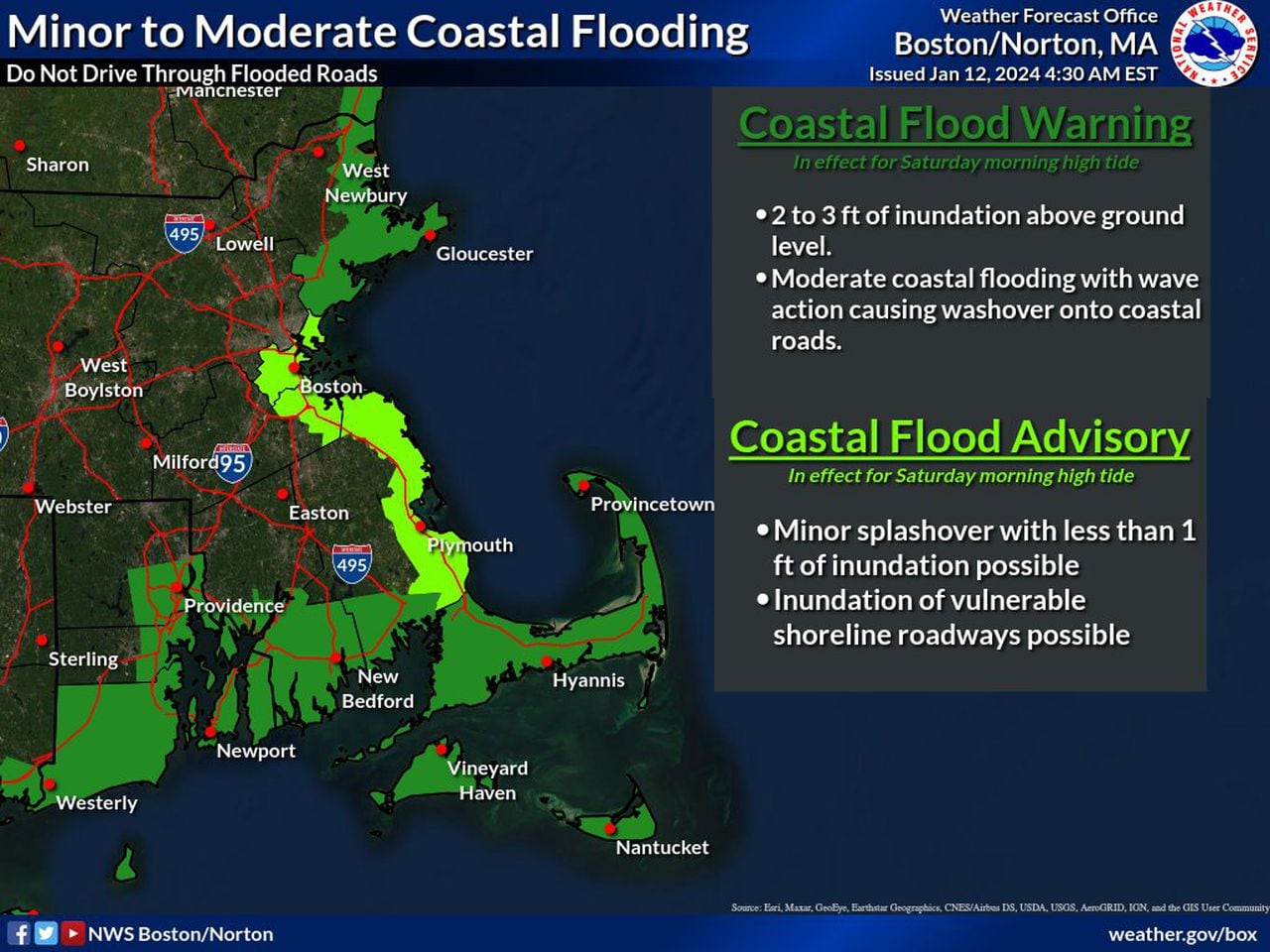 National Weather Service Coastal Flooding