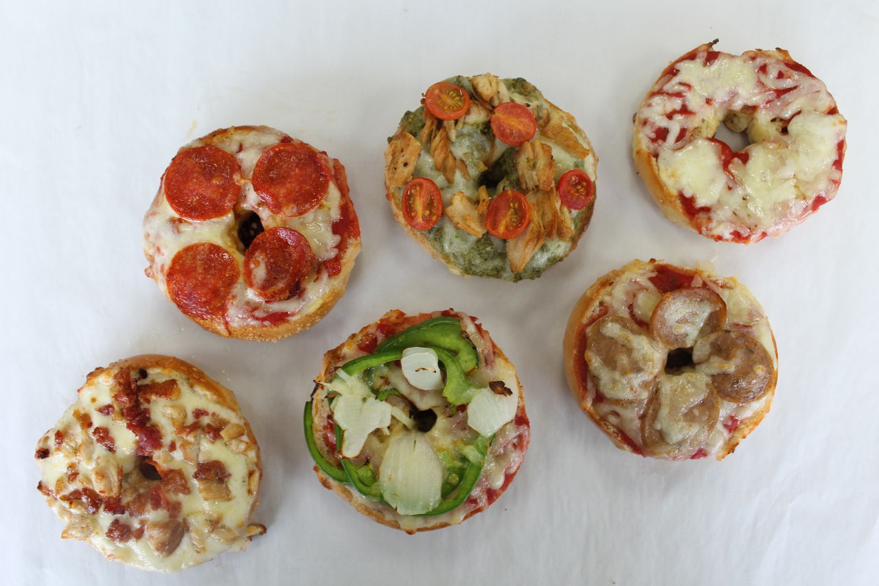 Pizza bagels