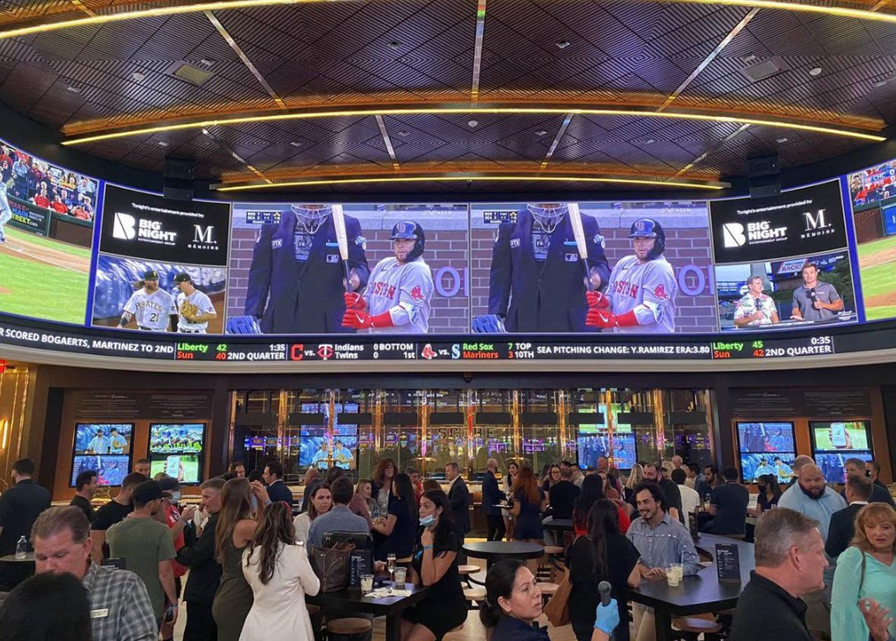 WynnBET Sports Book at Encore Boston Harbor