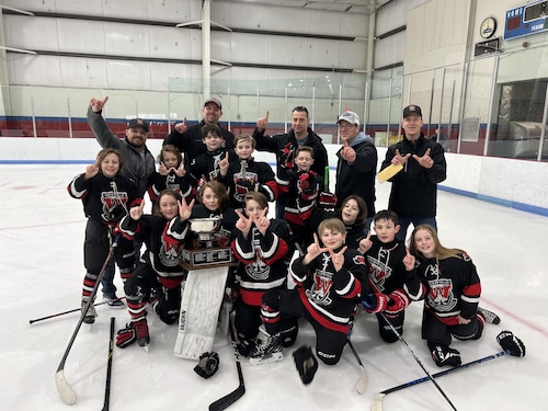 Westfield Squirt B - Greater Springfield Hockey League champs