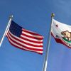 american california flags