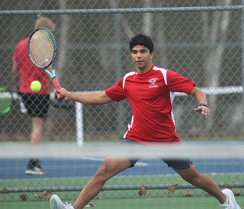 East Longmeadow vs Belchertown boys Tennis 4/13/22