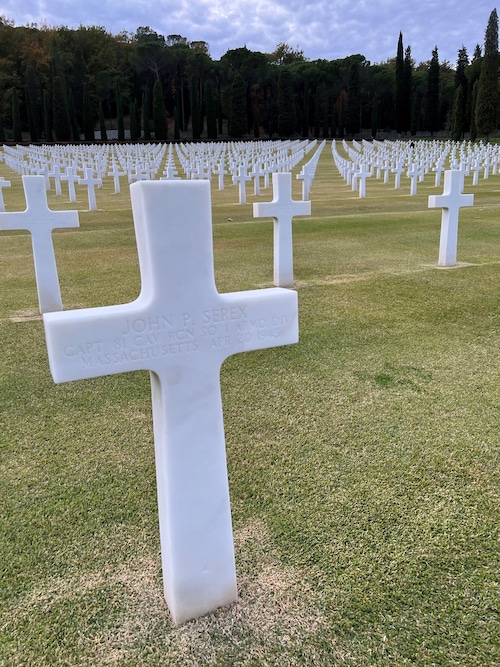 Grave of Capt. John P. Serex