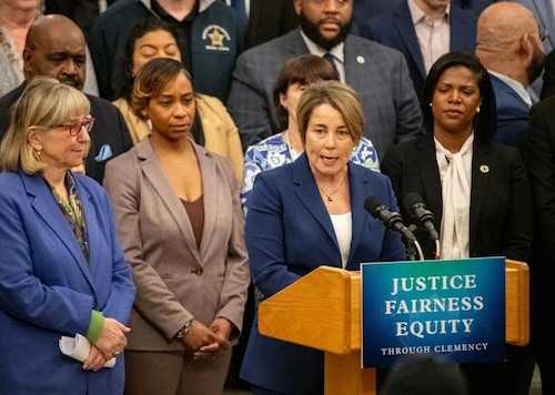 Maura Healey announces pardons