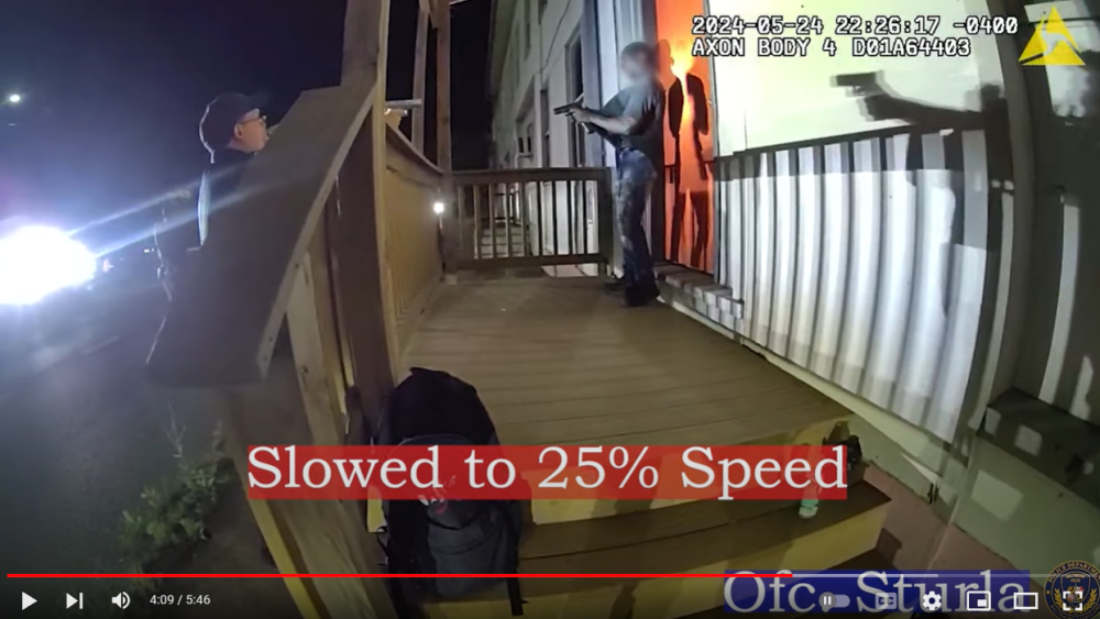 Body camera footage shows man drawing handgun, exchanging gunfire with Baltimore Police