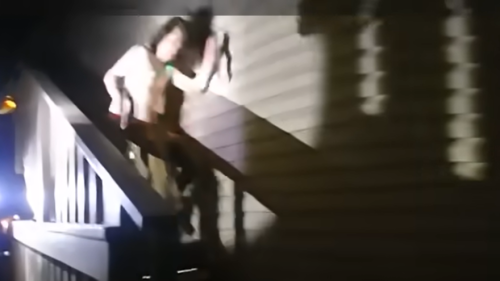 BWC: Knife-wielding man runs down flight of stairs toward Tenn. officers before fatal OIS