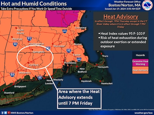 Heat advisory