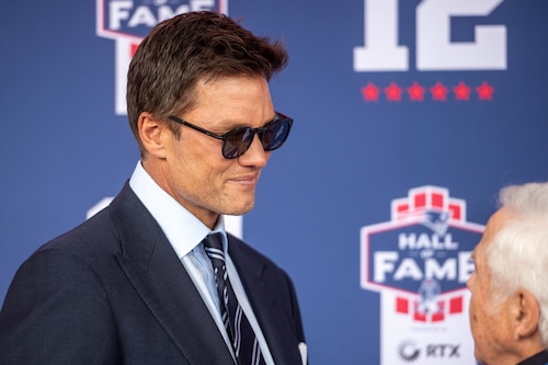 The Tom Brady Patriot Hall of Fame Induction Ceremony