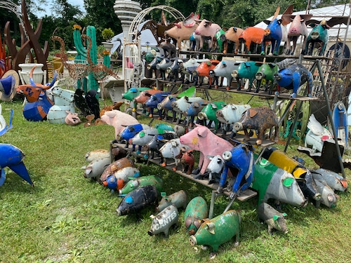 Brimfield Flea Market vendor