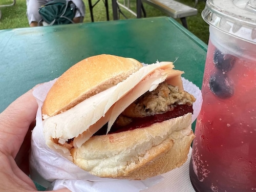 Pilgrim Sandwich at Brimfield