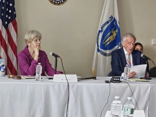 Elizabeth Warren and Ed Markey