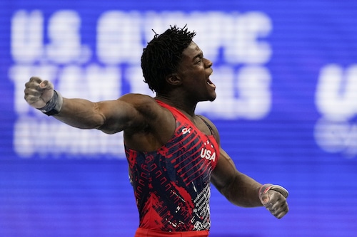 Mass. Natives U.S. Olympics Men's Gymnastics Team