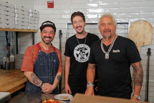 Guy Fieri visits Source in Cambridge