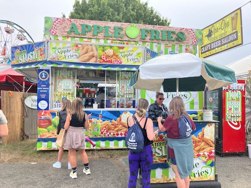 Apple Fries at The Big E