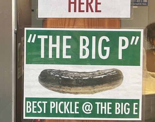 Pickle items at The Big E