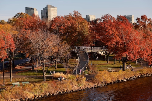 Boston in autumn