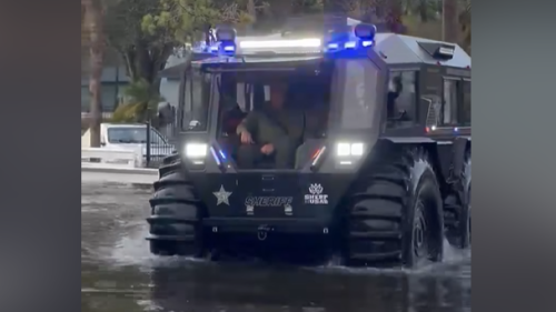 More than 100 seniors rescued from assisted living center amid Hurricane Milton flooding