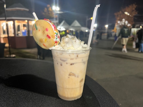 Whoopie Pie latte at Topsfield Fair