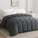 Down alternative comforter in Gray