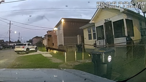 NOPD releases body cam footage of officer shootout with murder suspect. Here's the video.