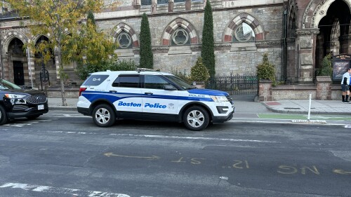 Boston Police Department SUV