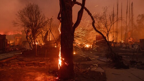 APTOPIX California Wildfires