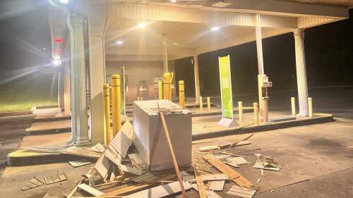 Man tries to steal ATM near police station and gives bizarre reason, FL cops say