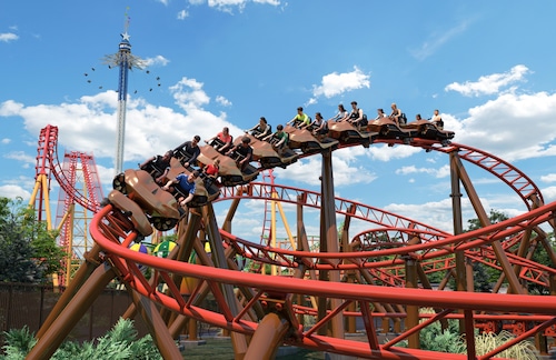 New ride at Six Flags New England