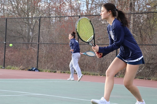 Needham vs. Newton North girls tennis – 4-16-25