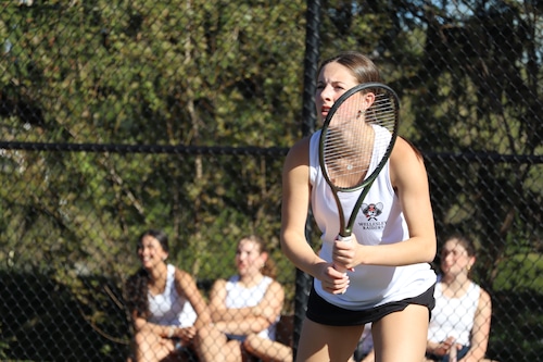 Wellesley girls tennis vs. Needham – 4-28-25