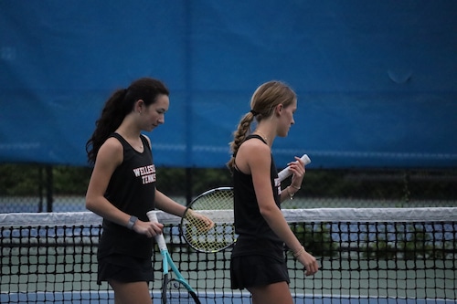 Wellesley girls' tennis vs. Newton South – 5-20-25