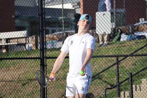 St. John's Prep boys' tennis vs. Newton North – 5-1-25