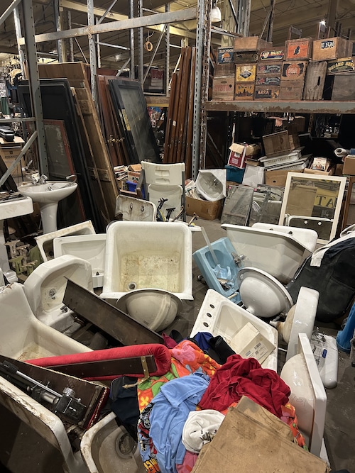 Before Brimfield a 'bunch of junk' is in this Mass. warehouse