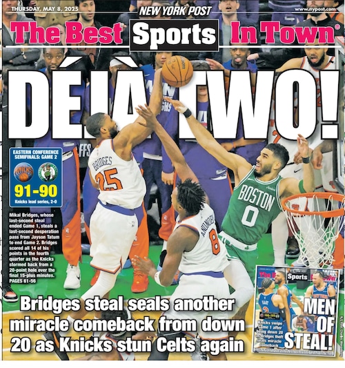 Tabloid Back Pages