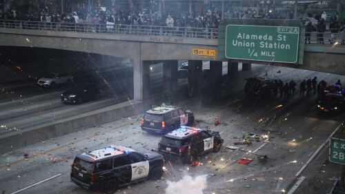 APTOPIX Immigration Raids Los Angeles