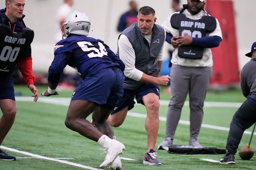 Patriots Rookie Camp Football