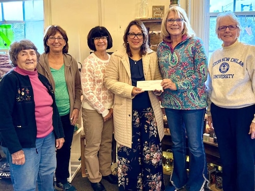 Blessed Buys Thrift Shoppe quarterly donation