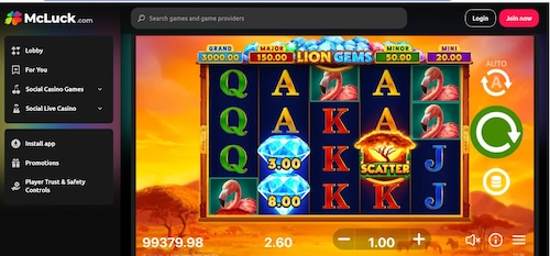 Best sweeps slots to play this weekend, McLuck