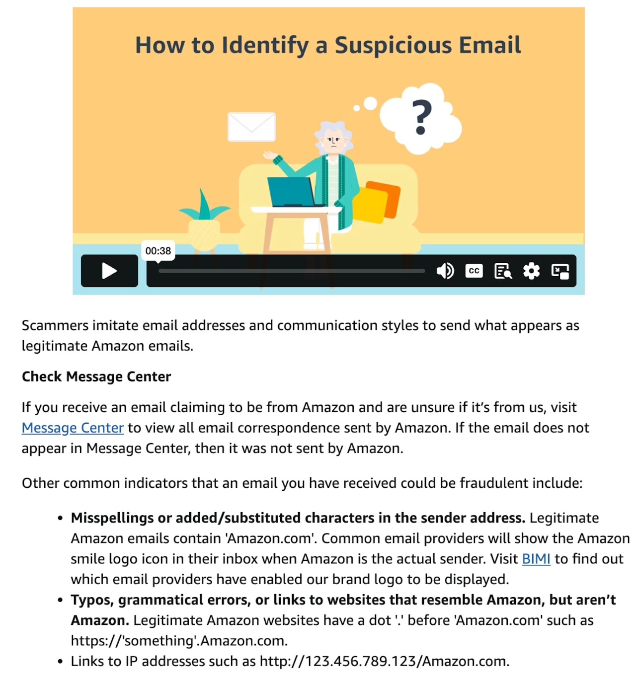Amazon Prime scam