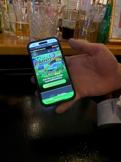 UK gambling phone app