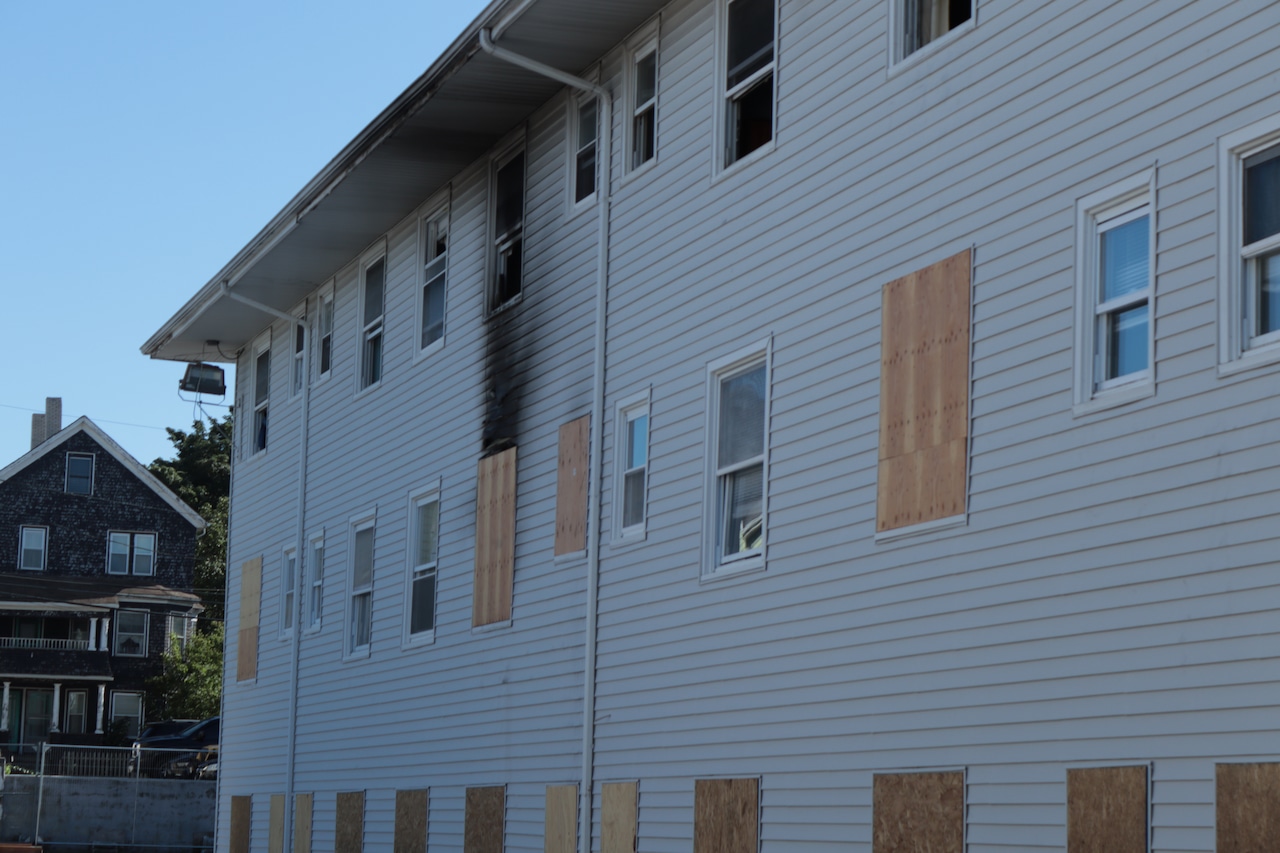 Left side of Gabriel house
